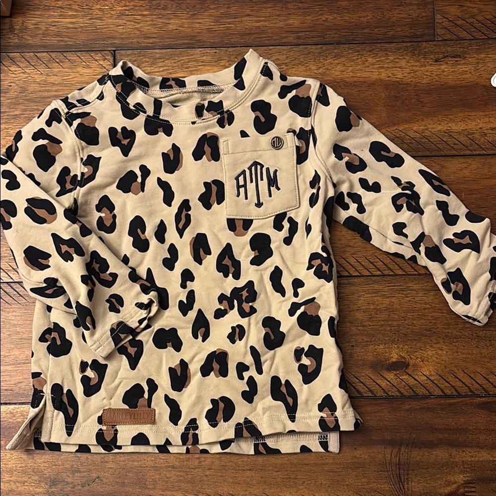 Leopard Print Kids Jacket